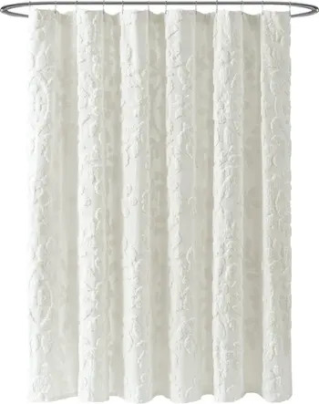 Peri Home Laurel Chenille Shower Curtain | Nordstrom | Nordstrom
