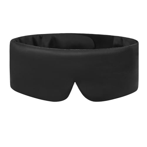 ALASKA BEAR Mulberry Silk Eye Mask, Wraparound Style Sleeping Mask and Ear Muff Blindfold for Ful... | Amazon (US)