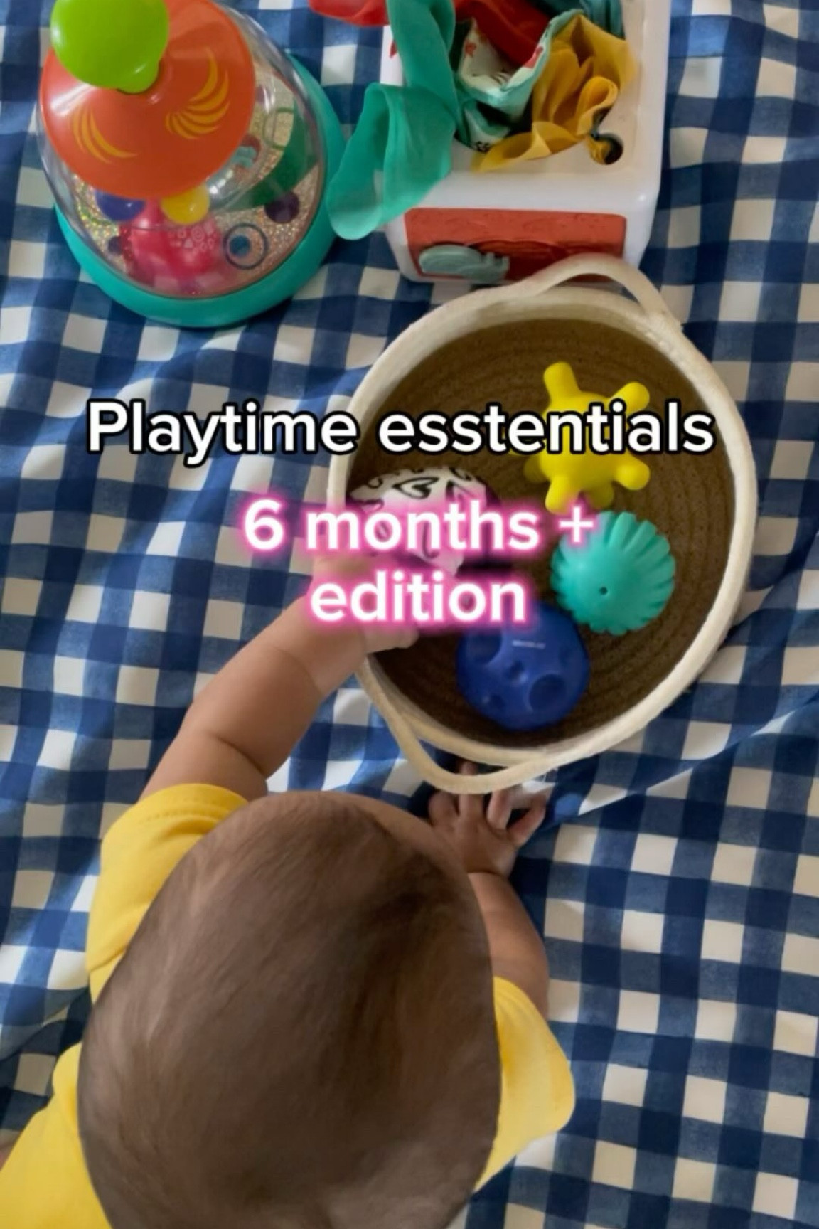 It’s here! 🧸🪀🪁🎉
My picks for playtime essentials for babies 6 months and up. 

These items can be used well into your baby’s first year of life repurposing them for different play schemes. 

I’m all about reusing and purchasing items that are going to have a good longevity and diversity. 

It’s important to note that a toy alone will not help your child developmentally instead it’s your interaction with the item and your baby. The toy is a tool and should be ulitilized appropriately to promote learning.

#motherhood #babytoys #fisherprice #playtime #parenthood #psyhology #childdevelopmenttips #childdevelopment