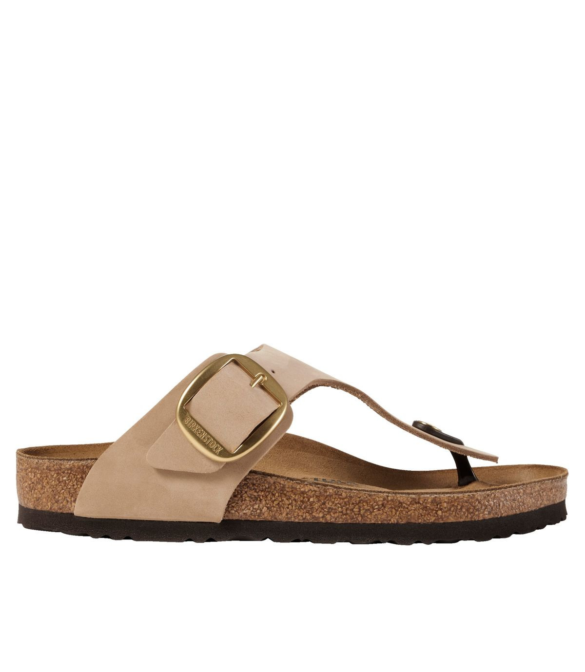 Women's Birkenstock Big Buckle Gizeh Sandals, Nubuck | L.L. Bean