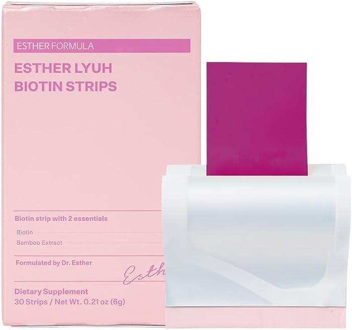 ESTHER FORMULA Biotin Strips (30 ct) - Fast-Absorbing Oral Strips | Amazon (US)