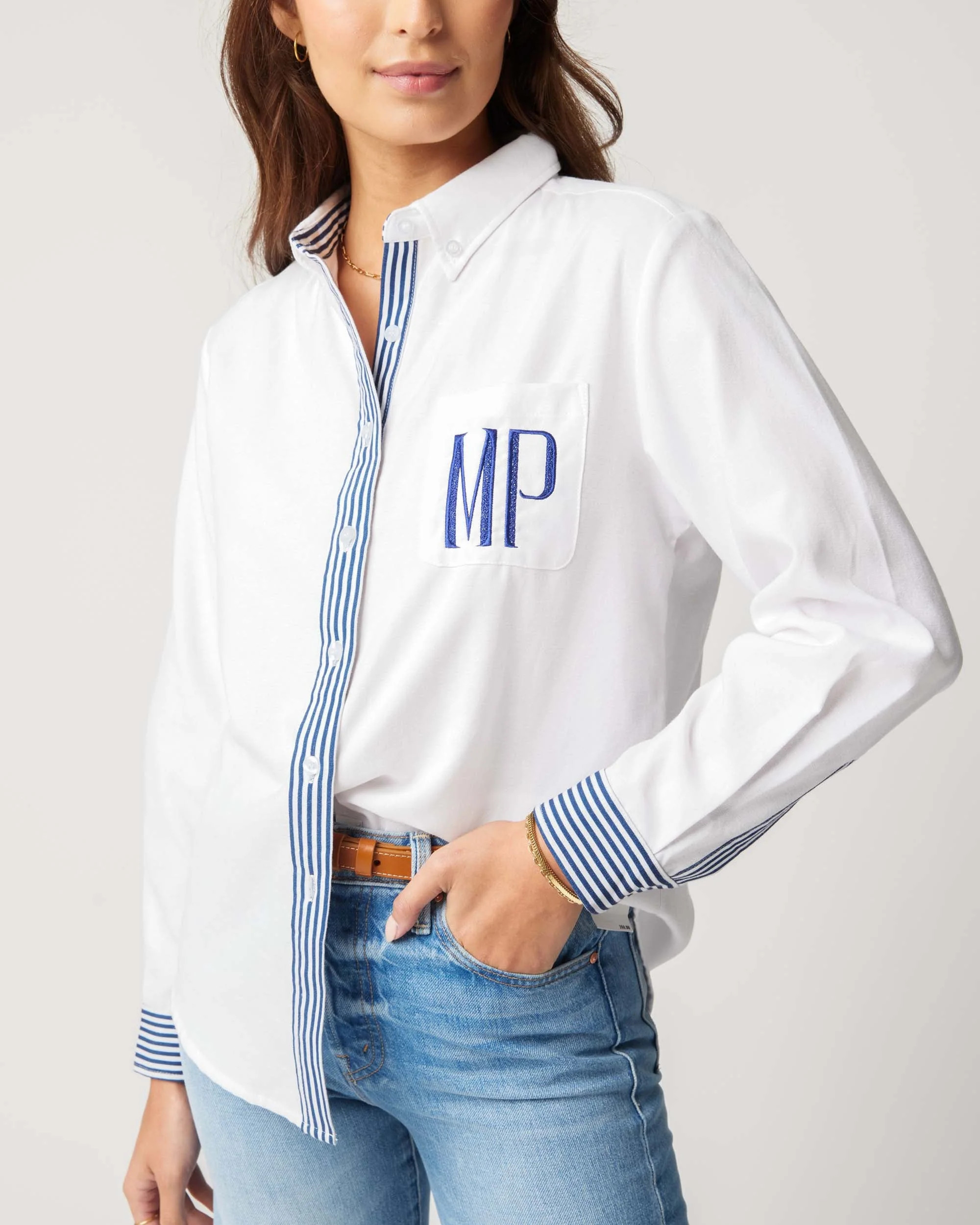 The Chelsea Button Down | Colorful Prints, Wallpaper, Pajamas, Home Decor, & More | Katie Kime Inc