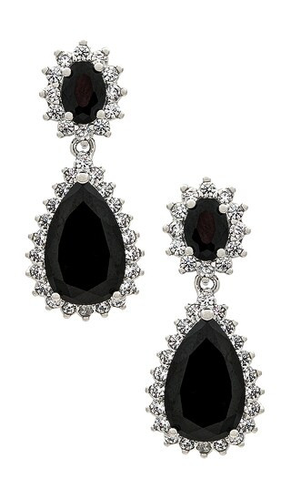 Maeve Earring in Noir | Revolve Clothing (Global)