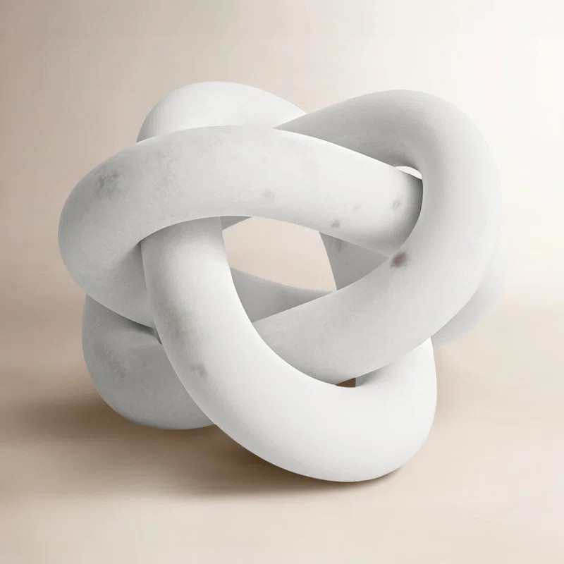 Gwennie Decorative Interlocking Marble Chain with 3 Links | Wayfair North America