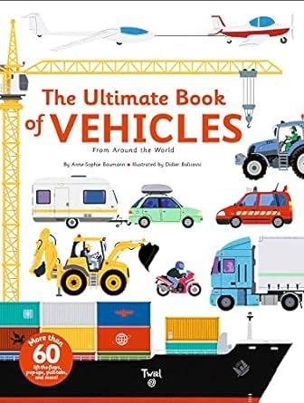 The Ultimate Book of Vehicles: From Around the World (Ultimate Book, 1)     Hardcover – Lift th... | Amazon (US)