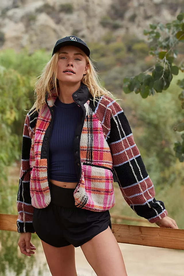 Hit The Slopes Printed Fleece Jacket | Free People (Global - UK&FR Excluded)