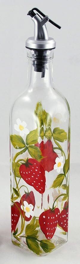 Grant Howard 53007 Strawberries Oil and Vinegar Cruet, 16 oz. | Amazon (US)
