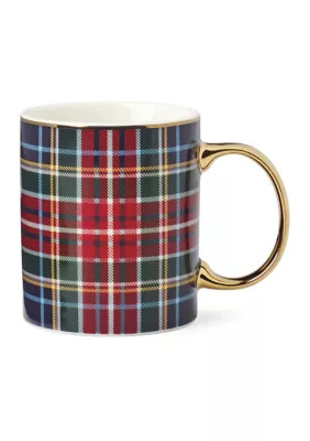 Biltmore by Lenox Navy Tartan Holiday Mug | Belk