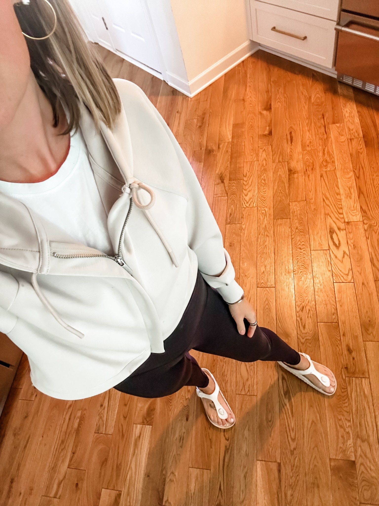 New clearance zip up and I love for these transitional days with chilly mornings/evenings but warm afternoons! On sale for $37  

#LTKStyleTip #LTKFindsUnder50 #LTKSummerEdit