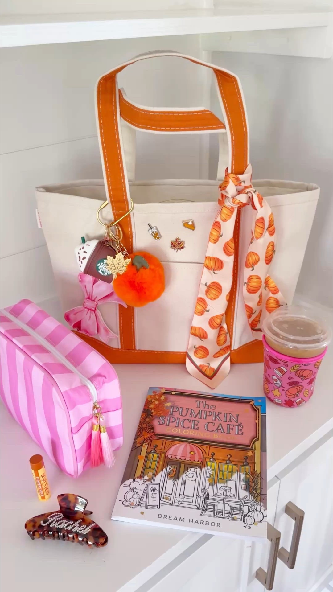 Amazon canvas tote bag, boat and tote, ll bean, llbean, lands end, preppy, bag charm, bag charms, amazon finds, amazon fashion, amazon favorites, amazon must haves, fall bag, fall bag charms, pumpkin spice cafe coloring book, autumn 

These Amazon canvas tote bags are a must have!🤍 especially if you love boat and totes!⛵️ these come in two sizes, lots of colors and can be embroidered!!😍 added all of these amazon bag charms and pins for a fall theme bag!🍁🎃 ALSO! The viral Pumpkin Spice Cafe book now comes in a coloring book!!😍☕️ 

#LTKFindsUnder50 #LTKItBag #LTKTravel

#LTKItBag #LTKFindsUnder50 #LTKHome