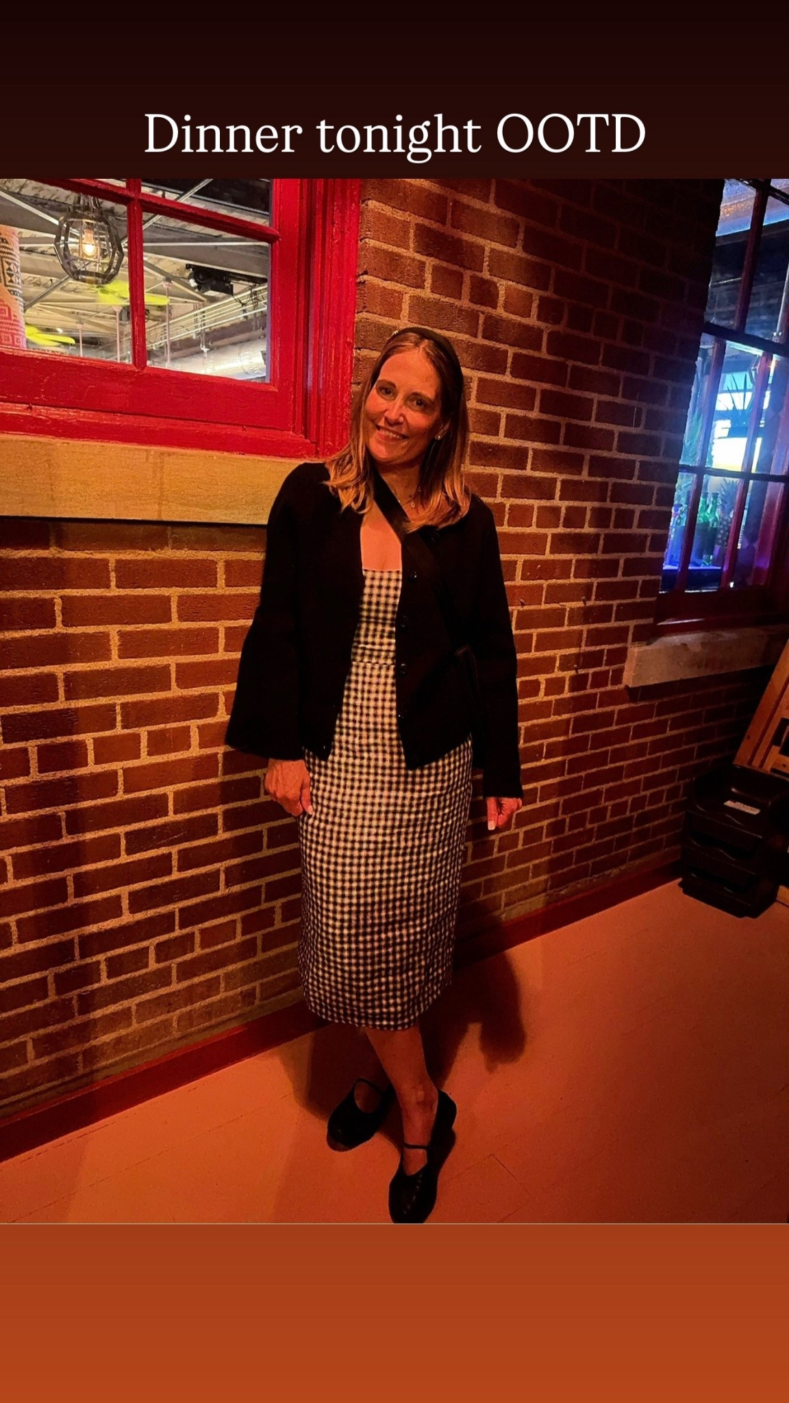 Dinner outfit. I get a lot of questions about this dress and I’ve had it for two years now. I love it by itself or with a sweater.  It’s got some belly room too  

#LTKMidsize #LTKOver40 #LTKootd