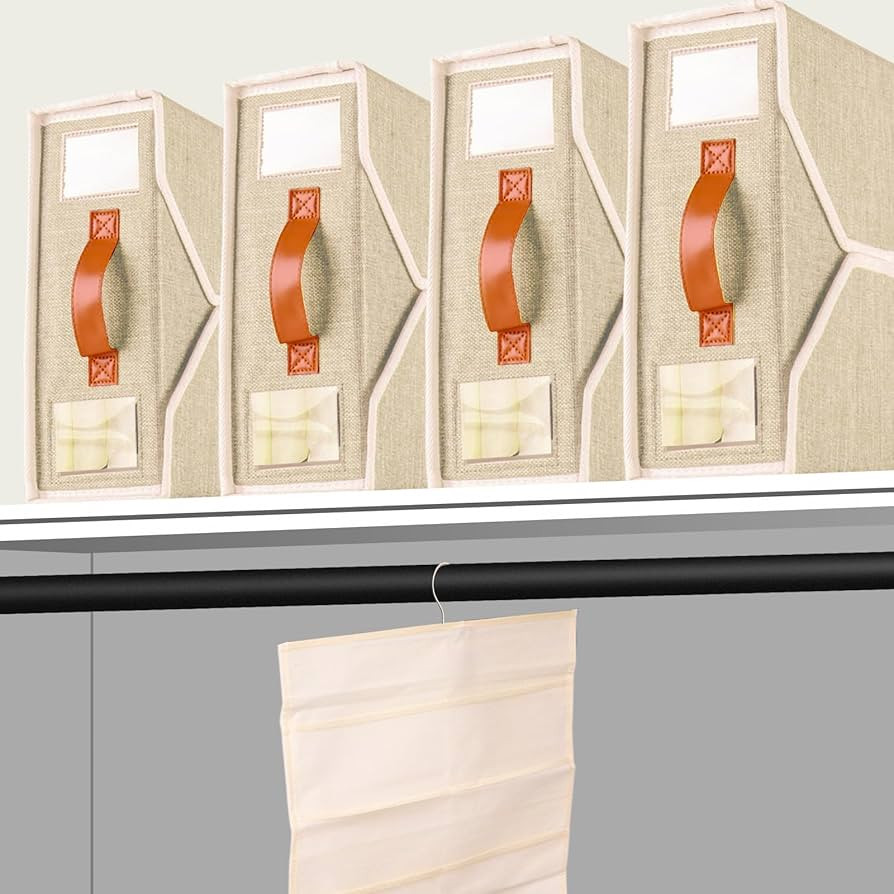 Bed Sheet Organizer and Storage,Linen Closet Organizers and Storage,Sheet Storage Organizer,Sheet... | Amazon (US)