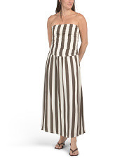 Tube Stripe Maxi Dress | Marshalls