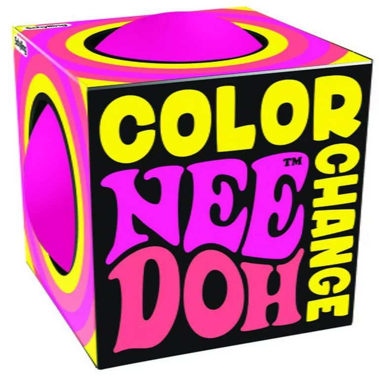 Nee Doh Color Changing Stress Ball, Squeeze and Squish Ball Fidget Toy, Children Ages 3+ | Walmart (US)