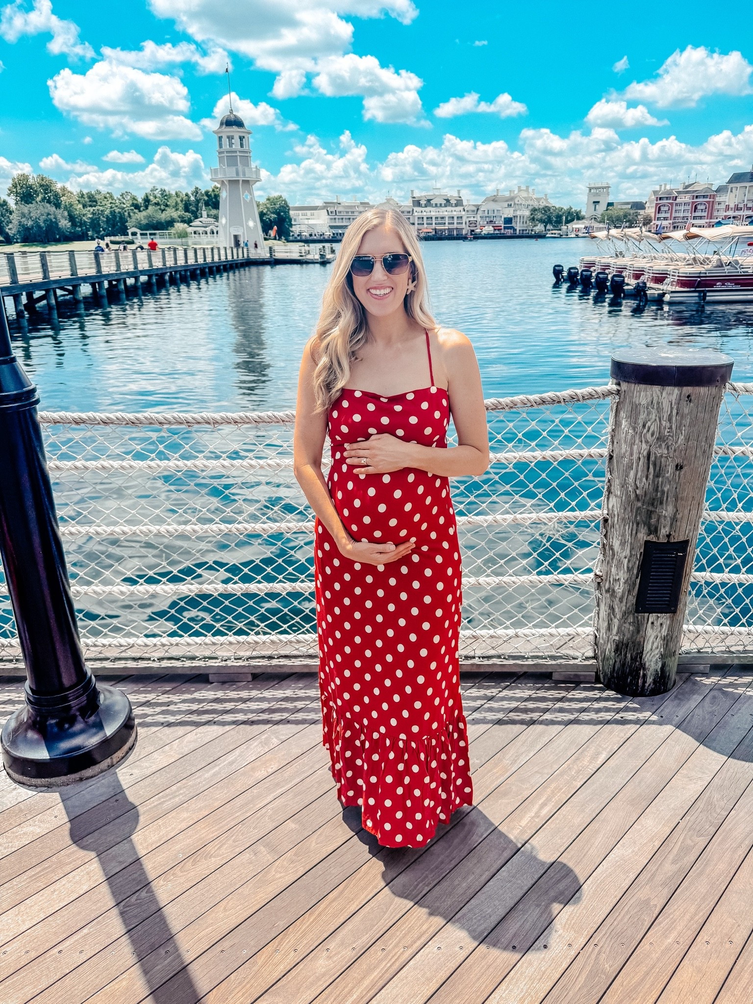 First & second trimester bump friendly dress 
American summer dress 
Classic style

#LTKootd #LTKdayinmylife #LTKmomlife