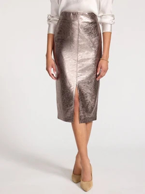 The Esme Metallic Skirt | Brochu Walker