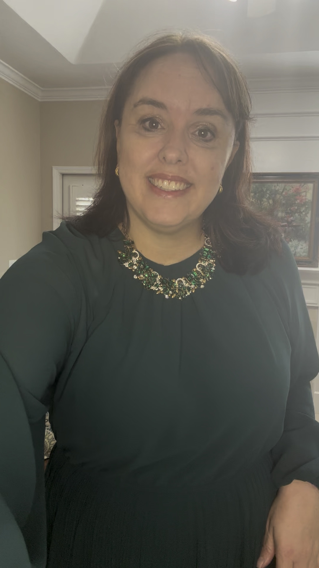 Ruffled tiers midi dress for holiday parties! Earrings: https://www.tiktok.com/t/ZTYNT21E6/

#LTKFindsUnder50 #LTKHoliday #LTKParties