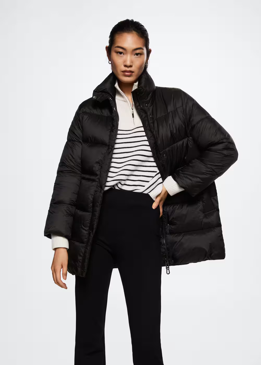 Adjustable padded anorak | MANGO (US)