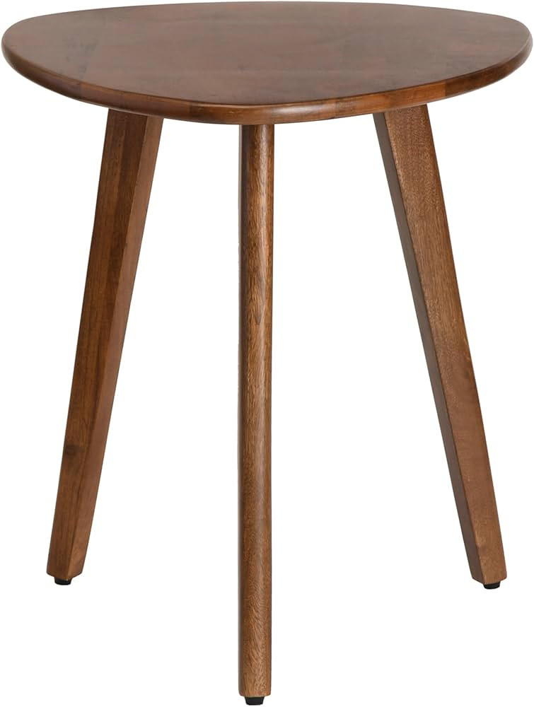 MH London Tri Pin Side Table I Handmade Natural Mango Wood, Naturally Moisture Resistant, Mainten... | Amazon (US)