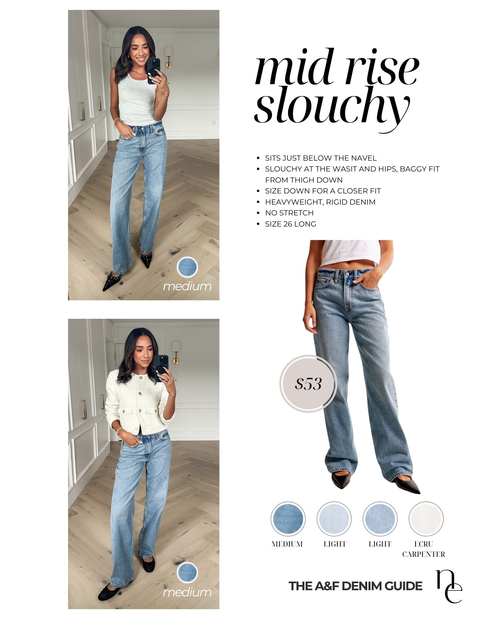 Use code AFNENA (8/6-8/11) to save 15% off Abercrombie! All denim is 30-50% OFF and almost everything else will be 20% OFF! Plus my code STACKS on top! ✨ 


Abercrombie code 
Abercrombie sale 
Fall fashion 
Fall outfit 
Jeans 
Denim Guide

#LTKSaleAlert #LTKFindsUnder100 #LTKStyleTip