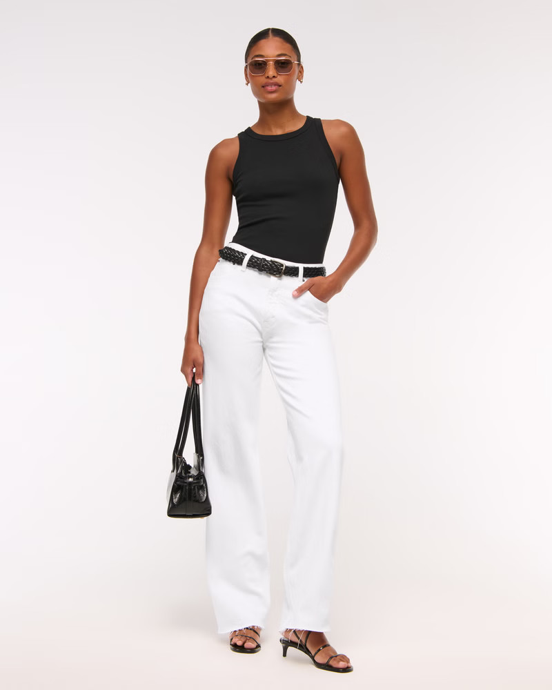 Women's Curve Love High Rise 90s Relaxed Jean | Women's Bottoms | Abercrombie.com | Abercrombie & Fitch (US)