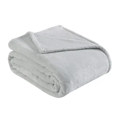 Eddie Bauer Solid Ultra Soft Plush Reversible Blanket | Wayfair North America