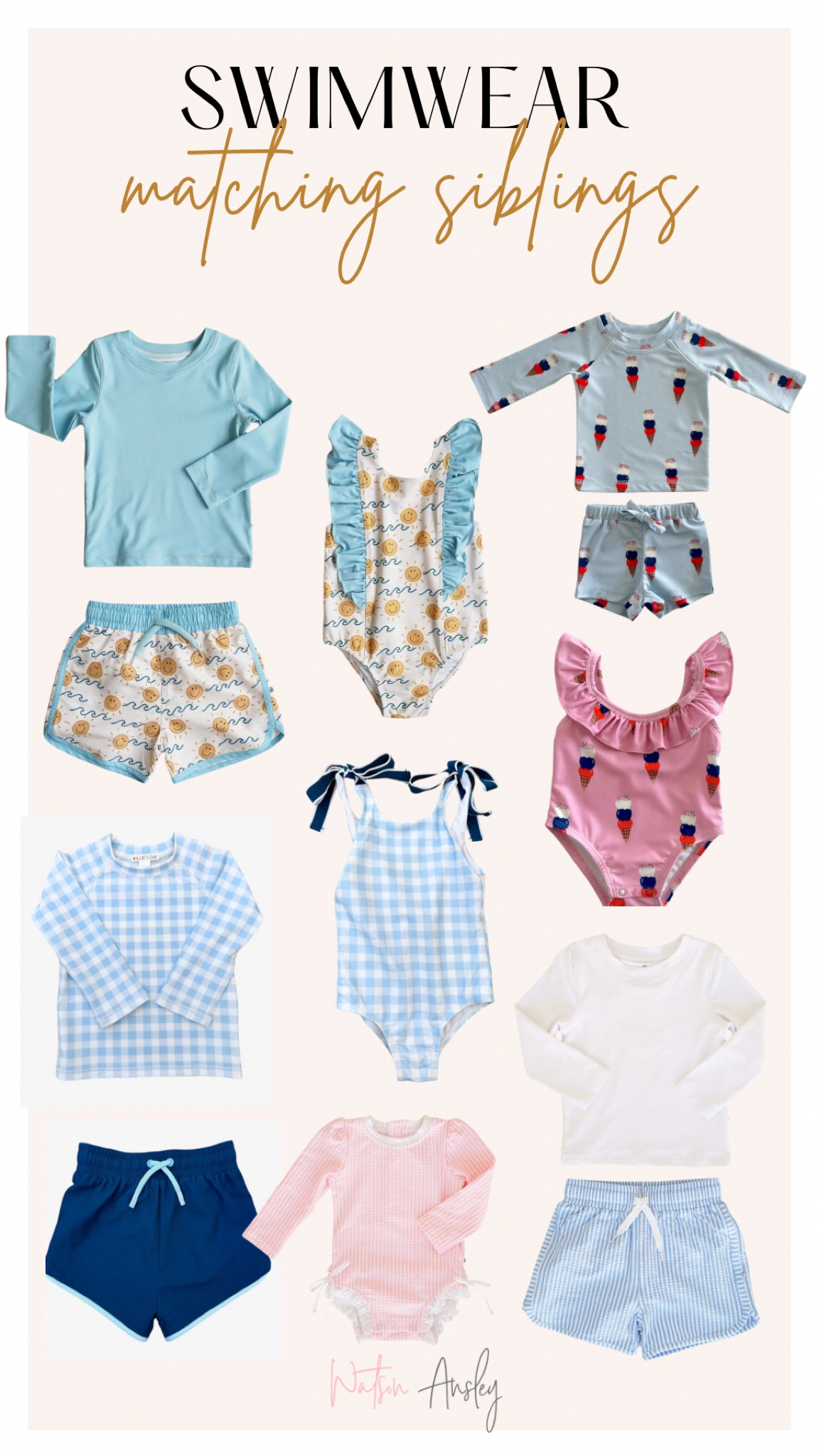 Shop matching swim for siblings below!



#LTKswim #LTKkids #LTKbaby