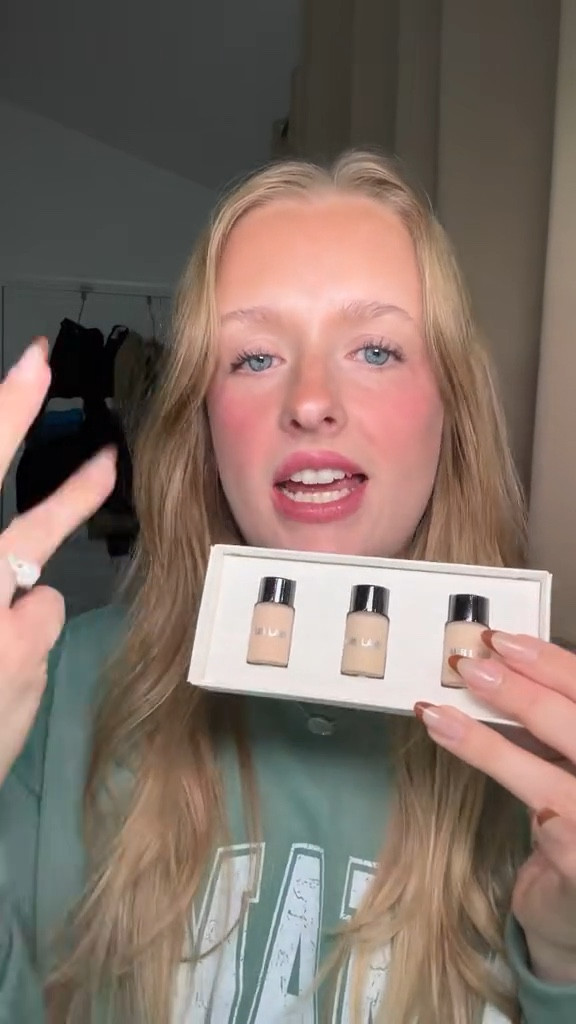 The Haus Labs foundation discovery set makes shade matching so much easier.
Haus Labs Triclone foundation, foundation discovery kit, buildable coverage makeup

#LTKBeauty