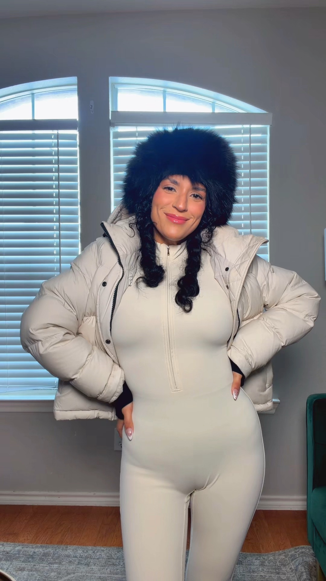 Ski snd snow ready!⛄️❄️🐰  #apresski #ski #snowsuit #snowoutfit #winter 

#LTKootd #LTKSeasonal #LTKgrwm