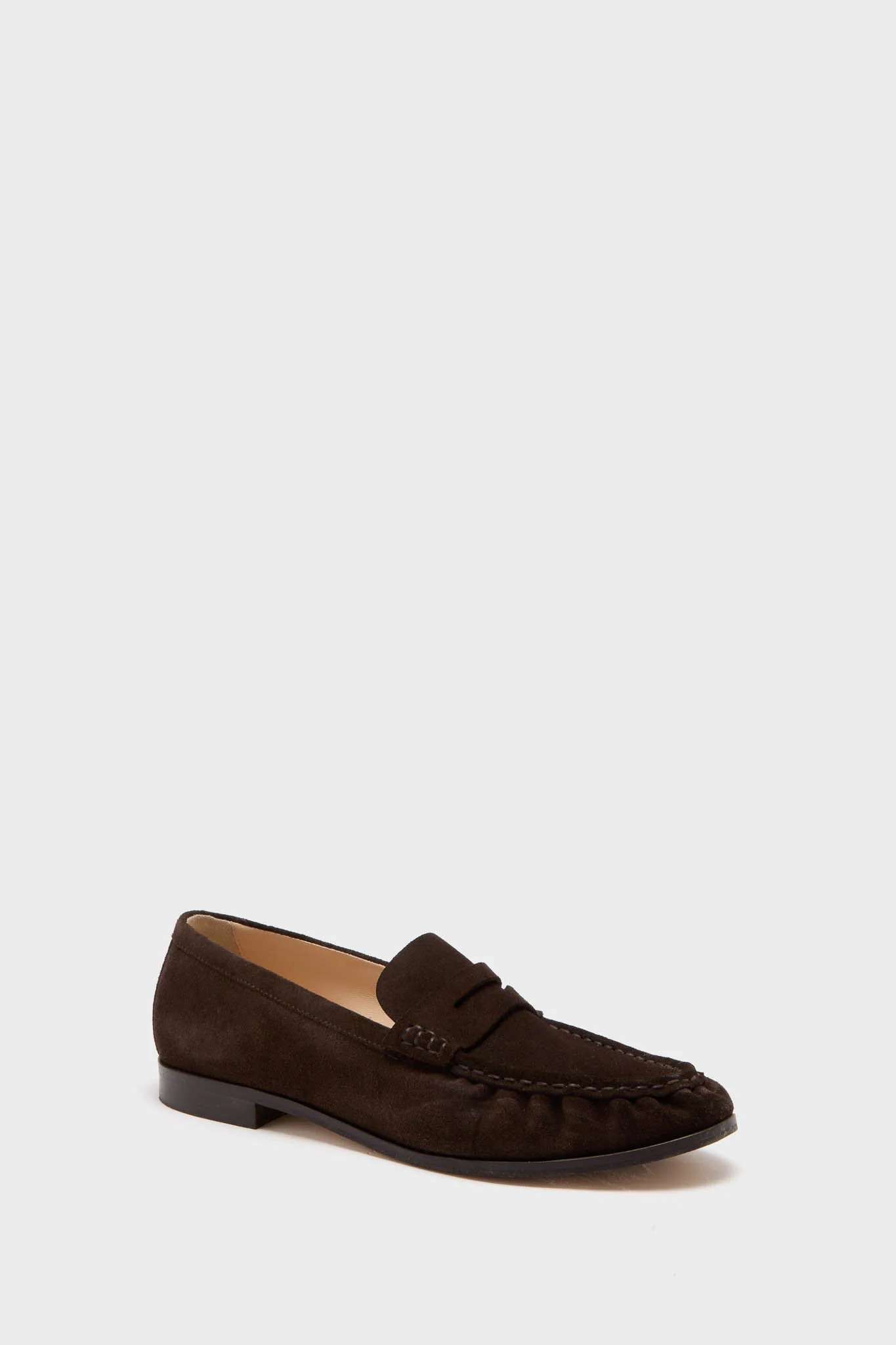 Chocolate Suede Vivian Loafers | Tuckernuck (US)