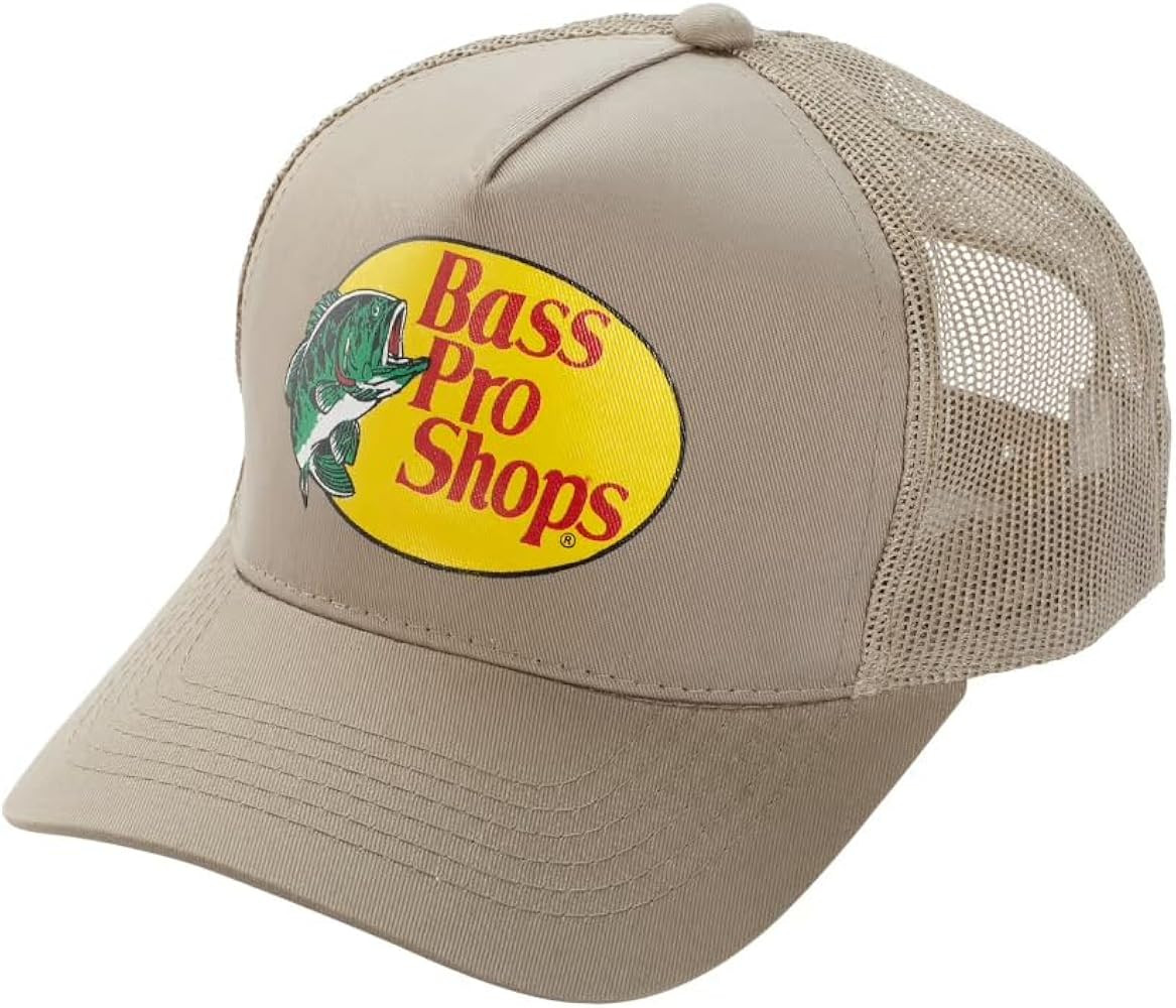 Bass Classic Trucker Hat Cap Bass Fishing Pro Hat, Mesh Hat, Adjustable Snapback, Unisex | Amazon (US)