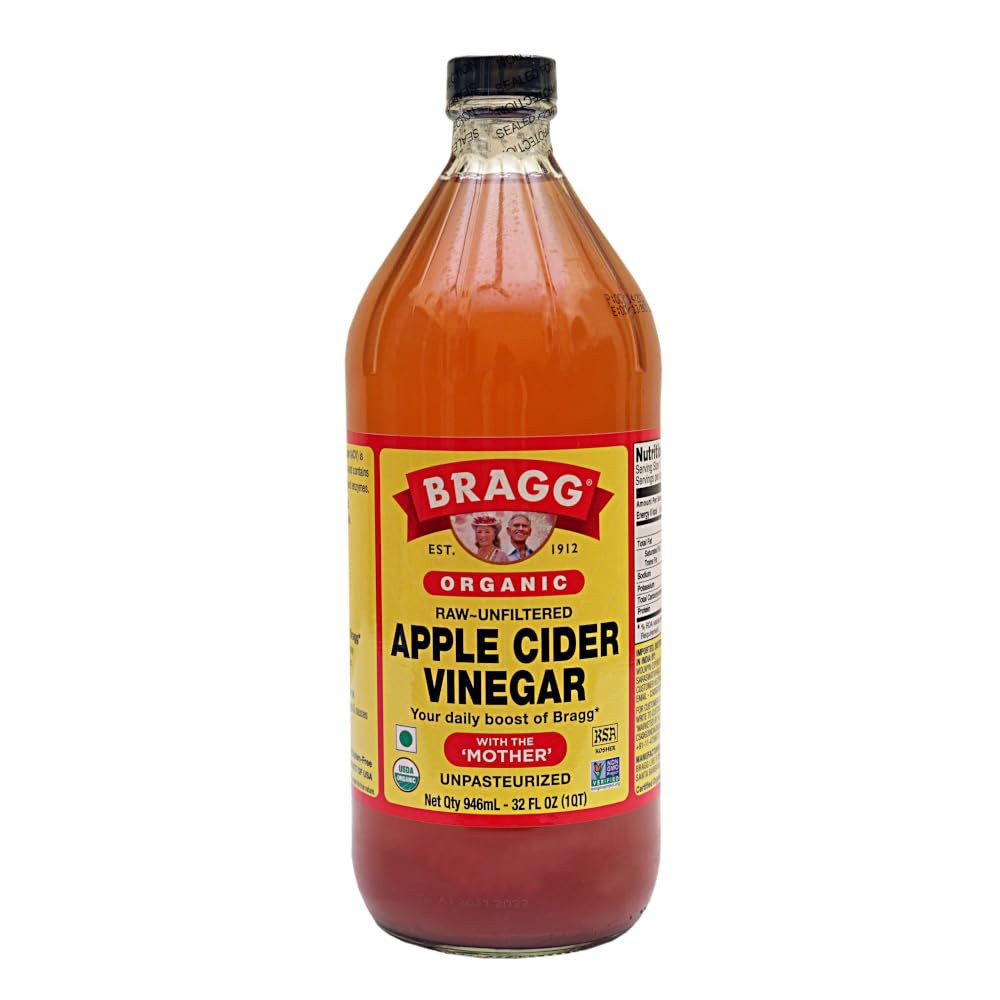 Bragg Organic Raw Apple Cider Vinegar, 32 Ounce - 1 Pack | Amazon (US)