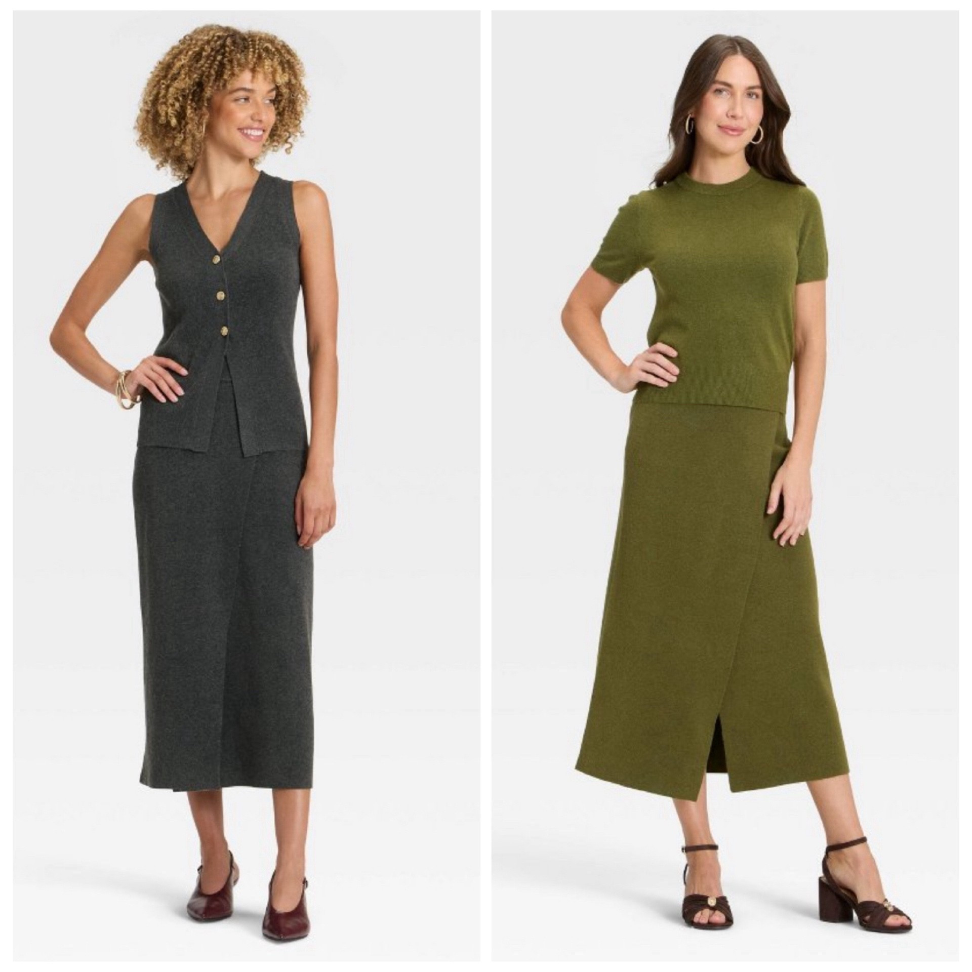 The cutest matching sets at Target! 🎯 

Charcoal: All 4 season Winters ❄️ All 12 season Winters ❄️, Dark 🍂, All 12 season ☀️

Olive Green:  All 4 season 🍂, All 12 season 🍂, Warm 🌷