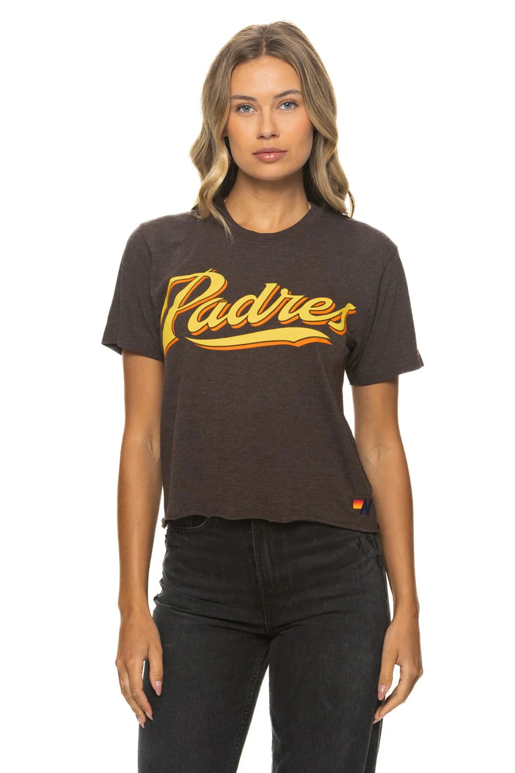 SAN DIEGO PADRES 2026 BOYFRIEND TEE - BROWN | Aviator Nation