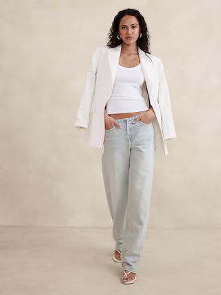 Low-Rise Straight Summerweight Jean | Banana Republic (US)