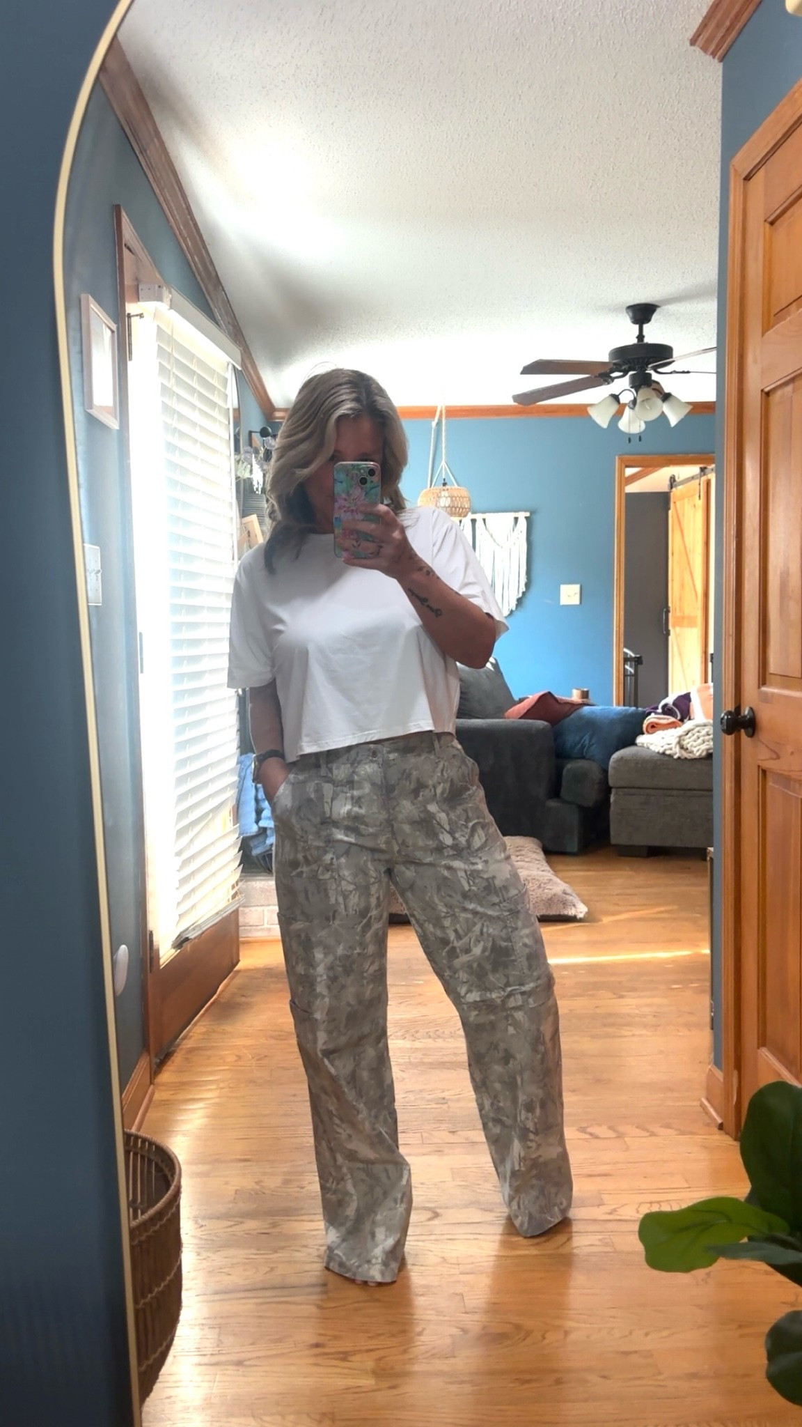 Love these camo pants from @Walmart . Comfy, stretch and affordable!
Pants: Medium 
Shirt: Medium

#LTKMidsize #LTKSaleAlert #LTKootd