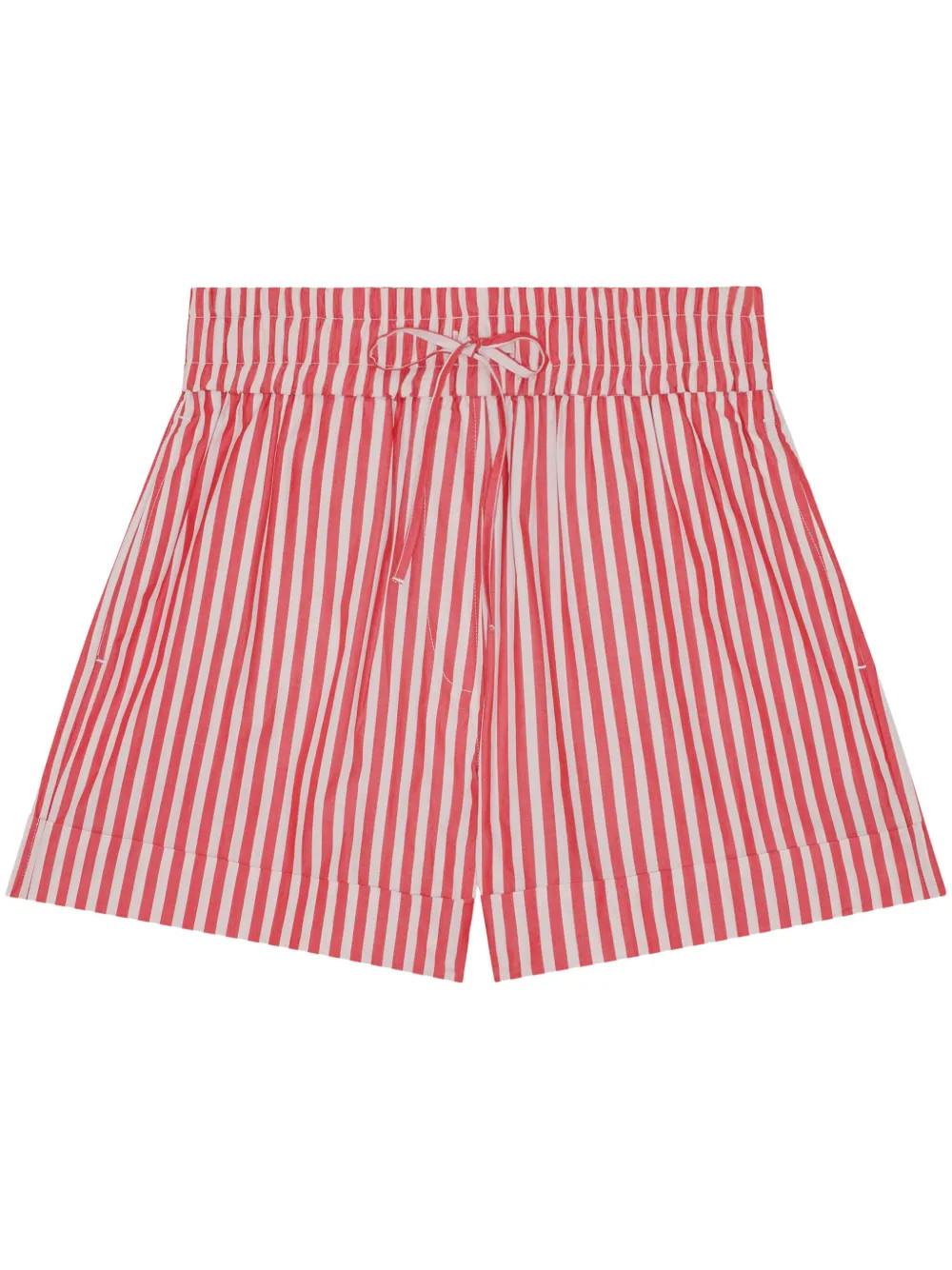 striped high-waisted shorts | Farfetch Global