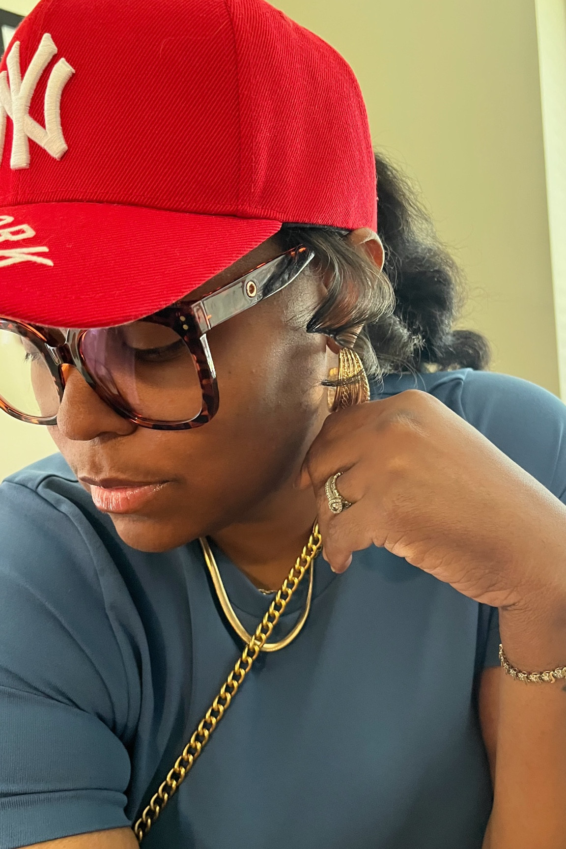 Hair not done?!?! Throw a hat on it