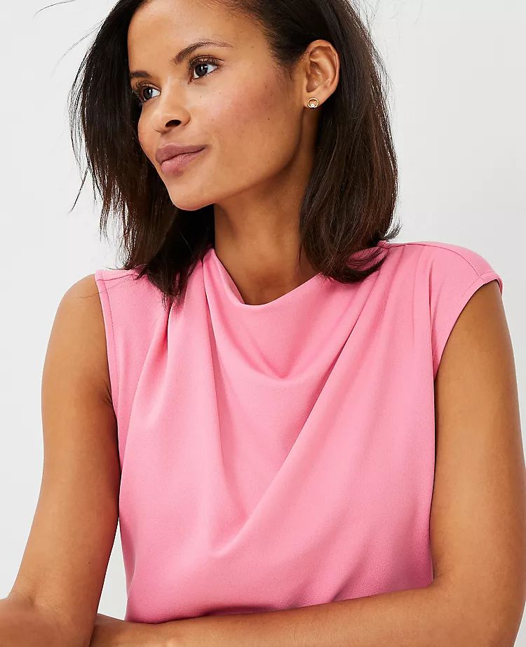Cowl Neck Shell | Ann Taylor (US)