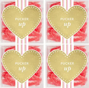 Pucker Up Set of 4 Candy Cubes | Nordstrom