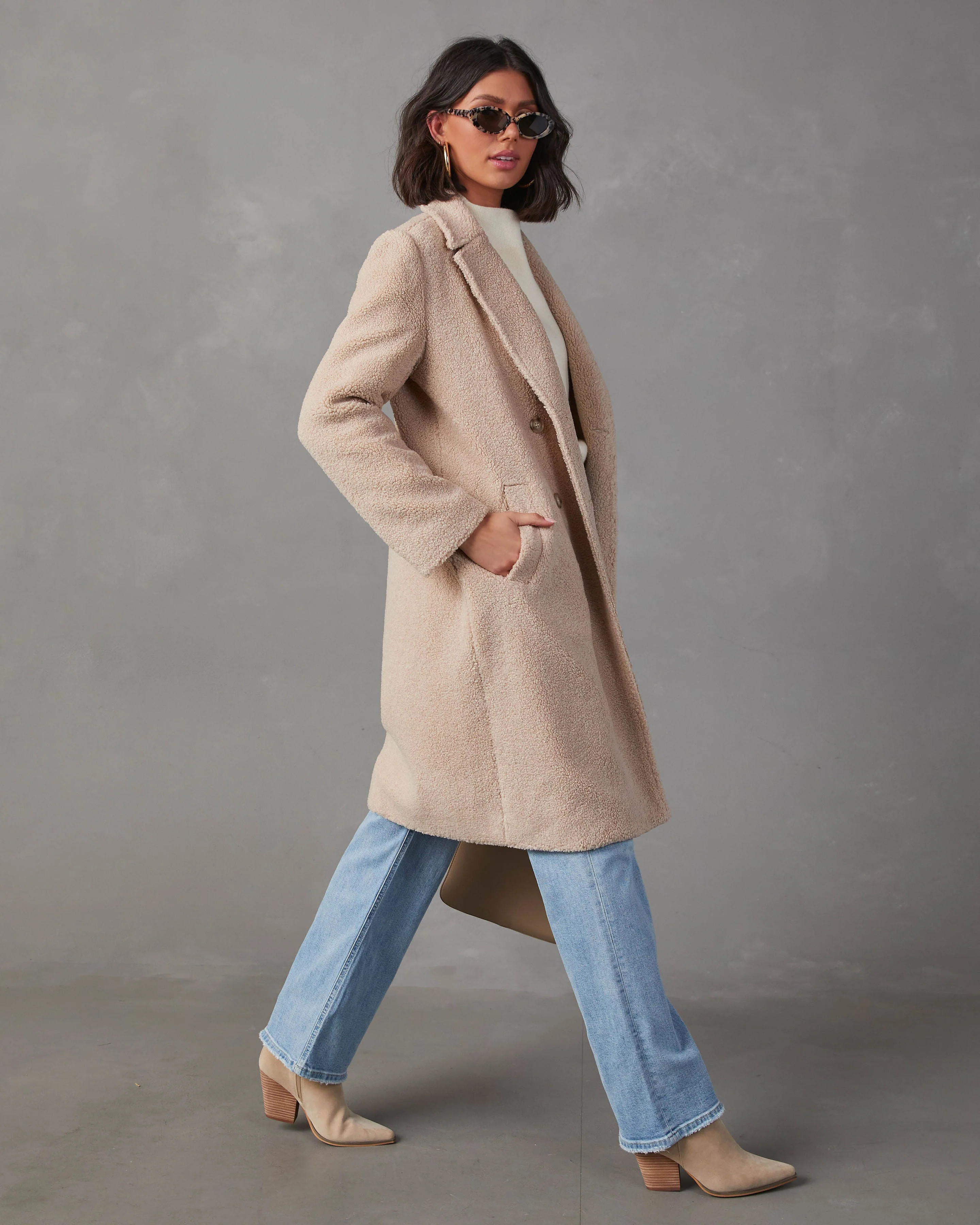 Low Key Luxe Pocketed Overcoat | VICI