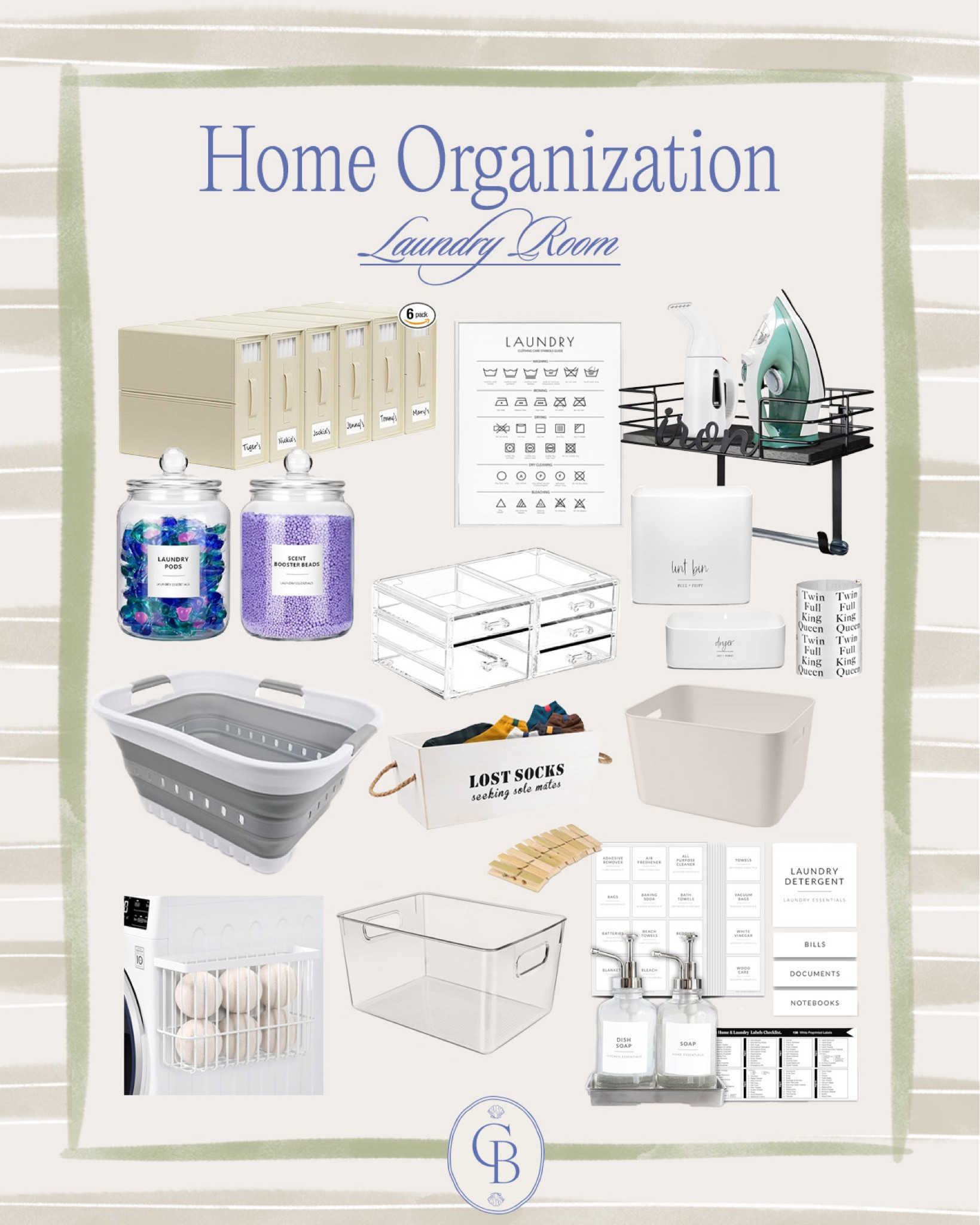 Needed a little Home organization refresh for the laundry room , sharing some of my go to products for laundry organization 

#LTKHome #LTKFindsUnder50