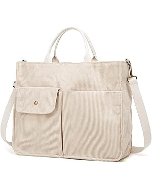 Tote Bag Women Corduroy Hobo Bag Satchel Bag College Bag Travel Bag Crossbody Bags Messenger Bag ... | Amazon (US)