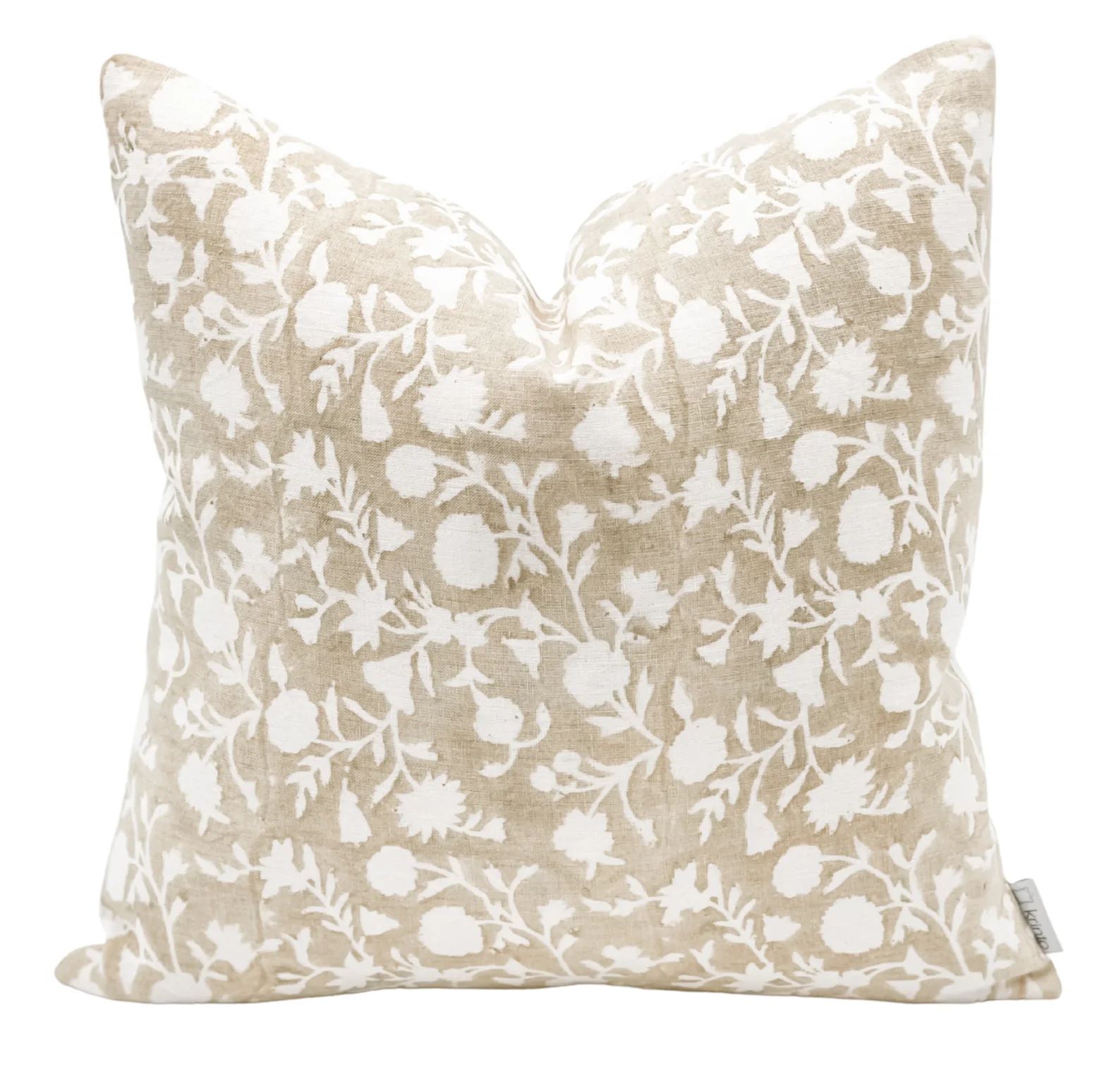 Harmony In TAN BEIGE PILLOW COVER | Krinto