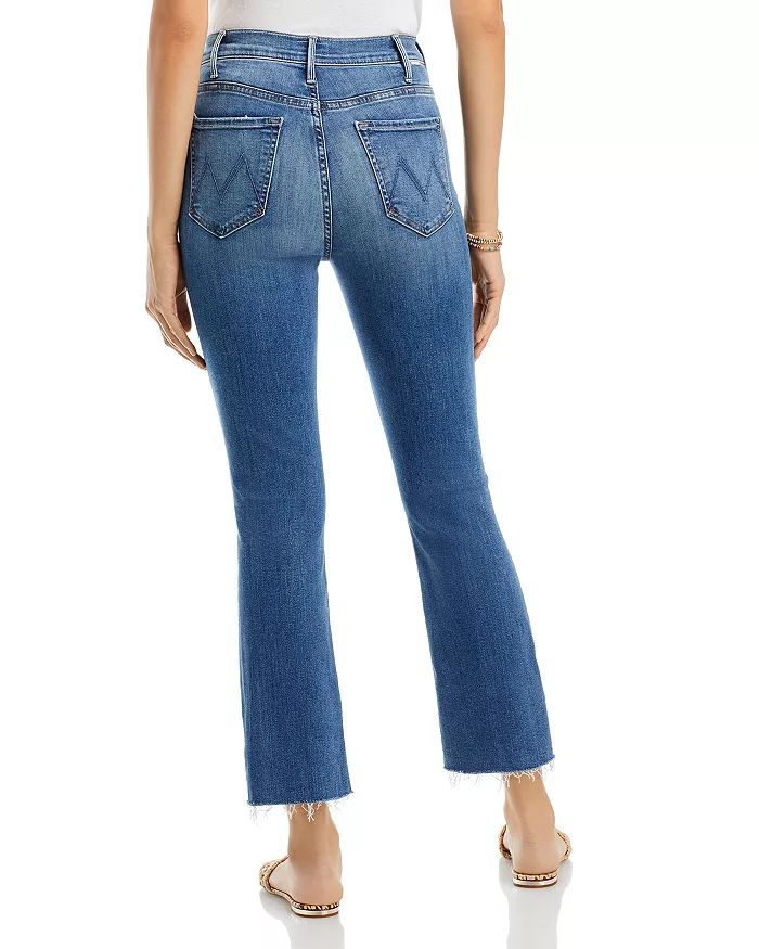 The Hustler High Rise Ankle Fray Flare Jeans in Healing Jar | Bloomingdale's (US)