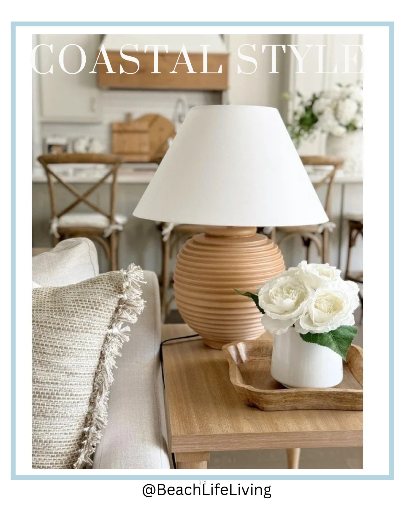 My Texas House 22” Natural Finish Ribbed Urn Table Lamp with White Shade 

#LTKFamily #LTKSaleAlert #LTKSeasonal