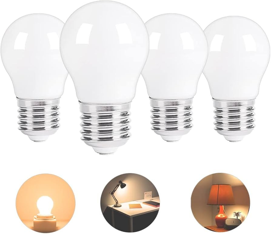 Low wattage A15 LED Light Bulb Replacement 15W 20W 25W E26 Base 120V 2W 150lm Soft White 2700K No... | Amazon (US)