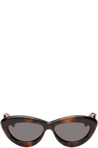 Tortoiseshell Cat-Eye Sunglasses | SSENSE
