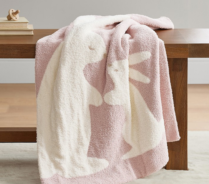 Fuzzy Bunny Baby Blanket | Pottery Barn Kids