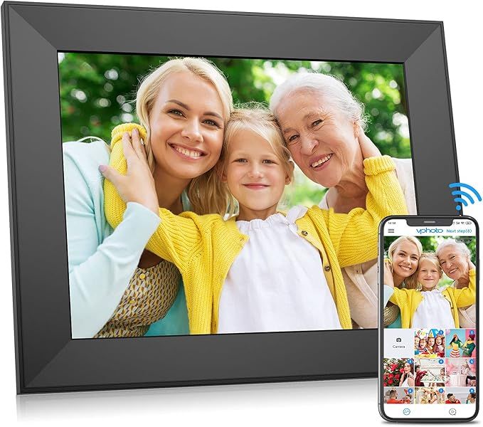 FULLJA WiFi Digital Picture Frame, IPS Touch Screen Smart Cloud Digital Photo Frame with 8GB Stor... | Amazon (US)